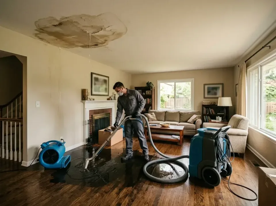 attic-pipe-burst-ceiling-drip-008 — frequently asked questions, Water Damage Restoration & Carpet Care in Greer, SC